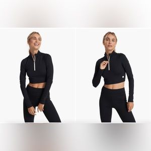 NWOT Vuori Lux Rib Half Zip